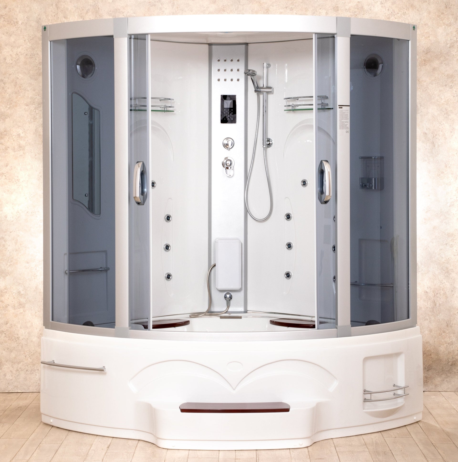 Doccia Idro con Vasca Junior 150x150 + Sedute Multifunzione