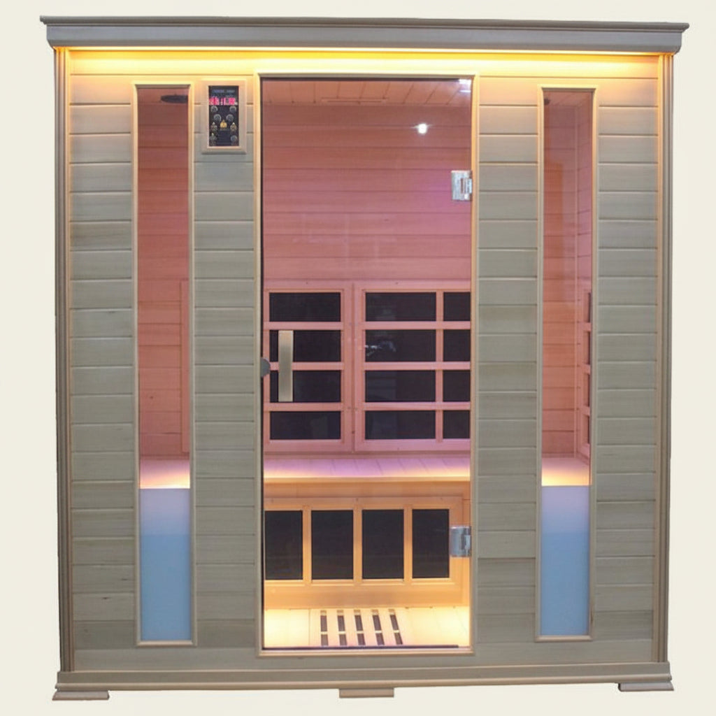 Sauna Infrarossi Finlandese Luxury Eco 188x148 cm