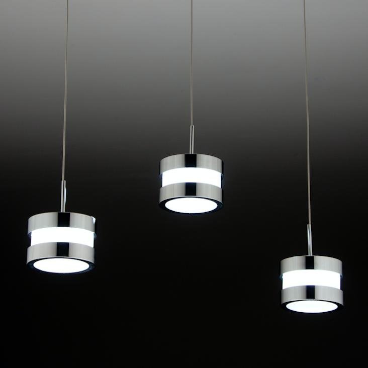 Lampadario Moderno a sospensione Led Cup 3 di Design