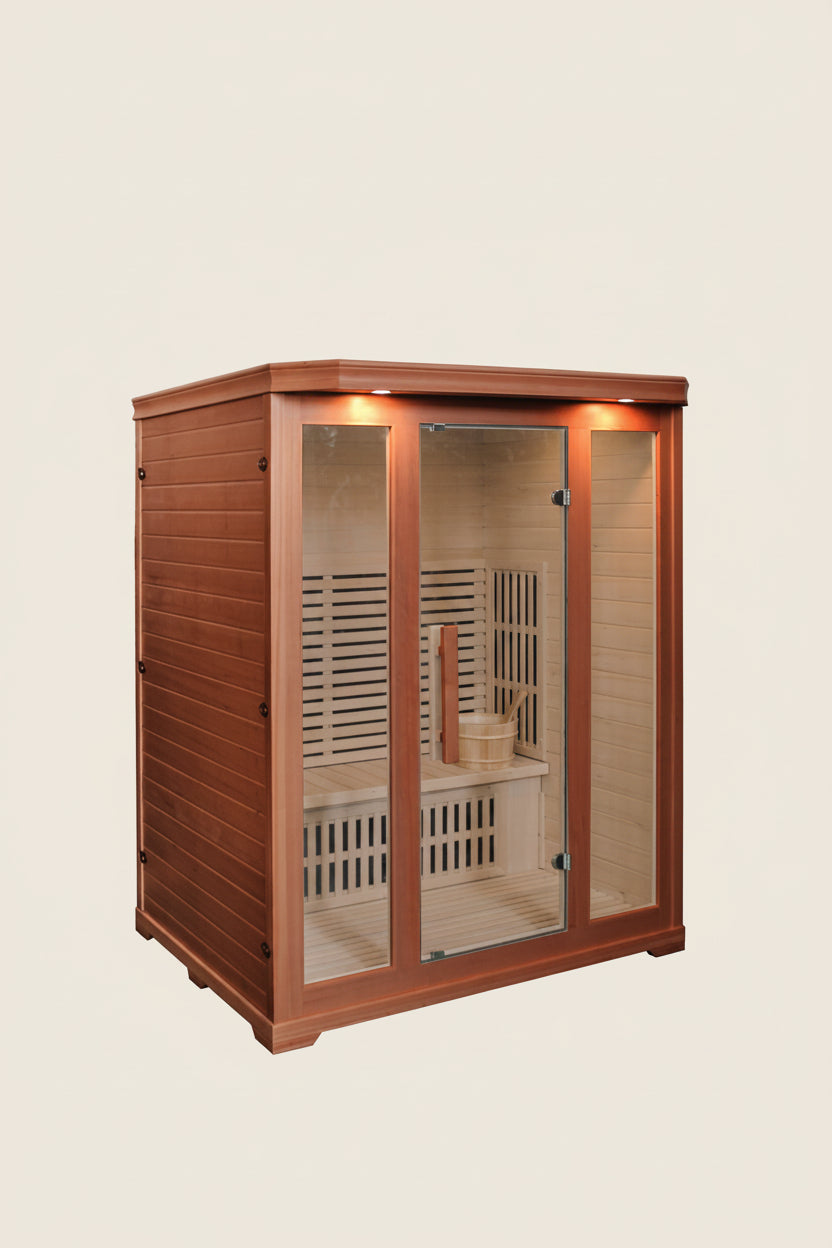 Sauna Infrarossi Grand Space Rossa 150x120 cm