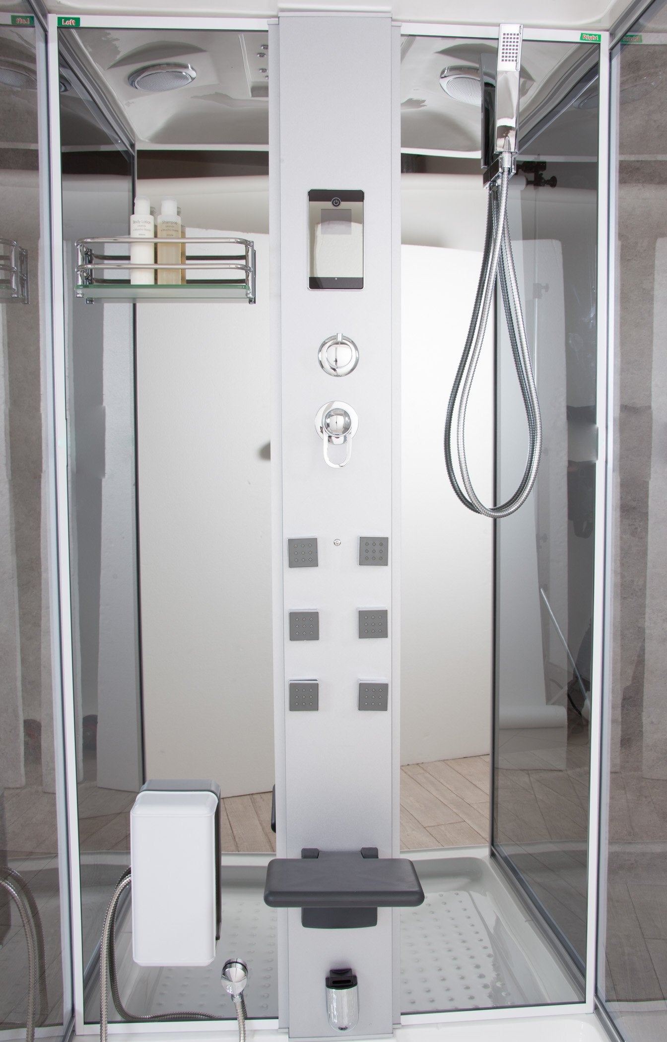 Box Doccia Idromassaggio Element 110x90 Sauna, Bagno Turco