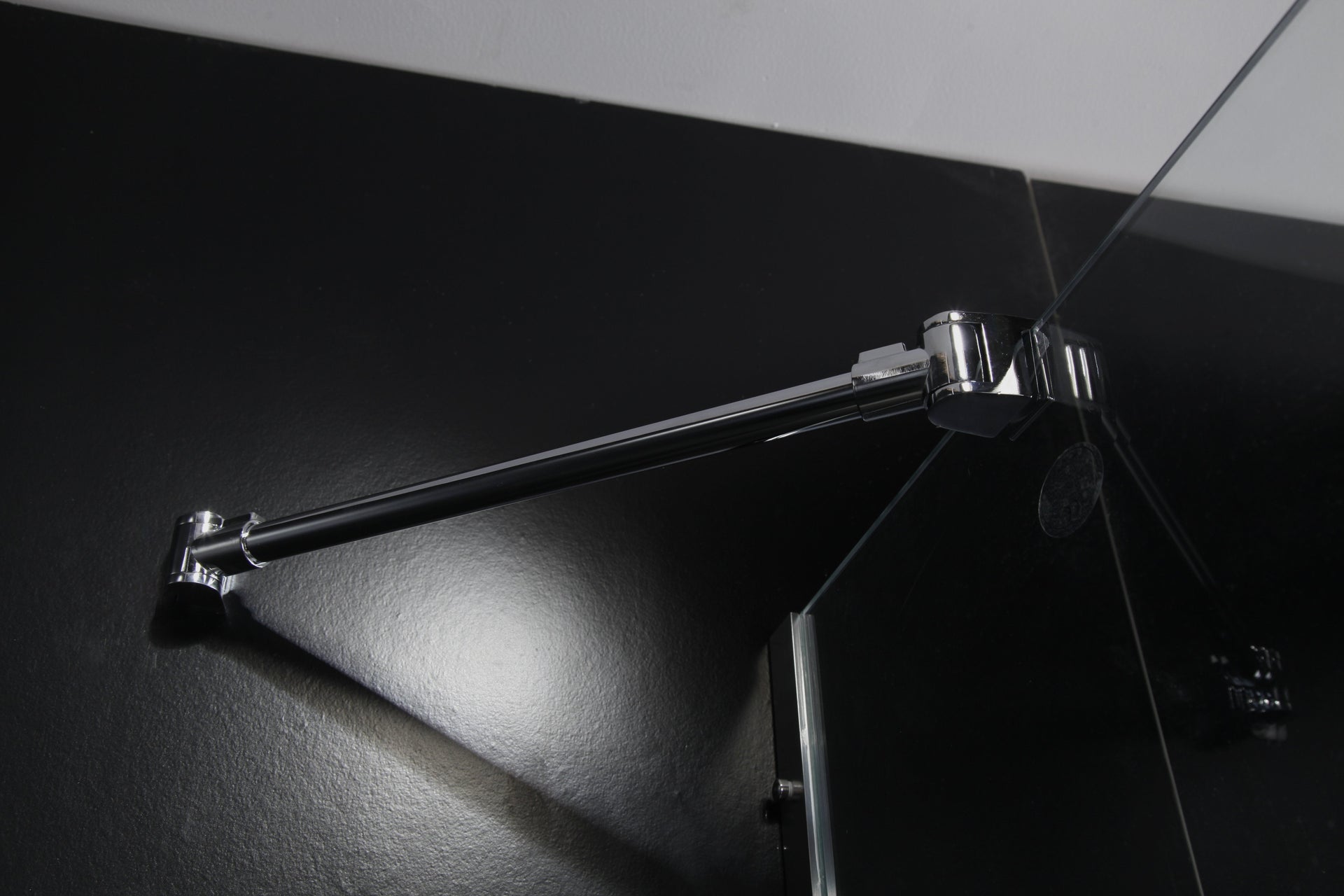 Cabina Doccia Lux Vetri 8mm Telaio Inox 80x110cm Sinistro