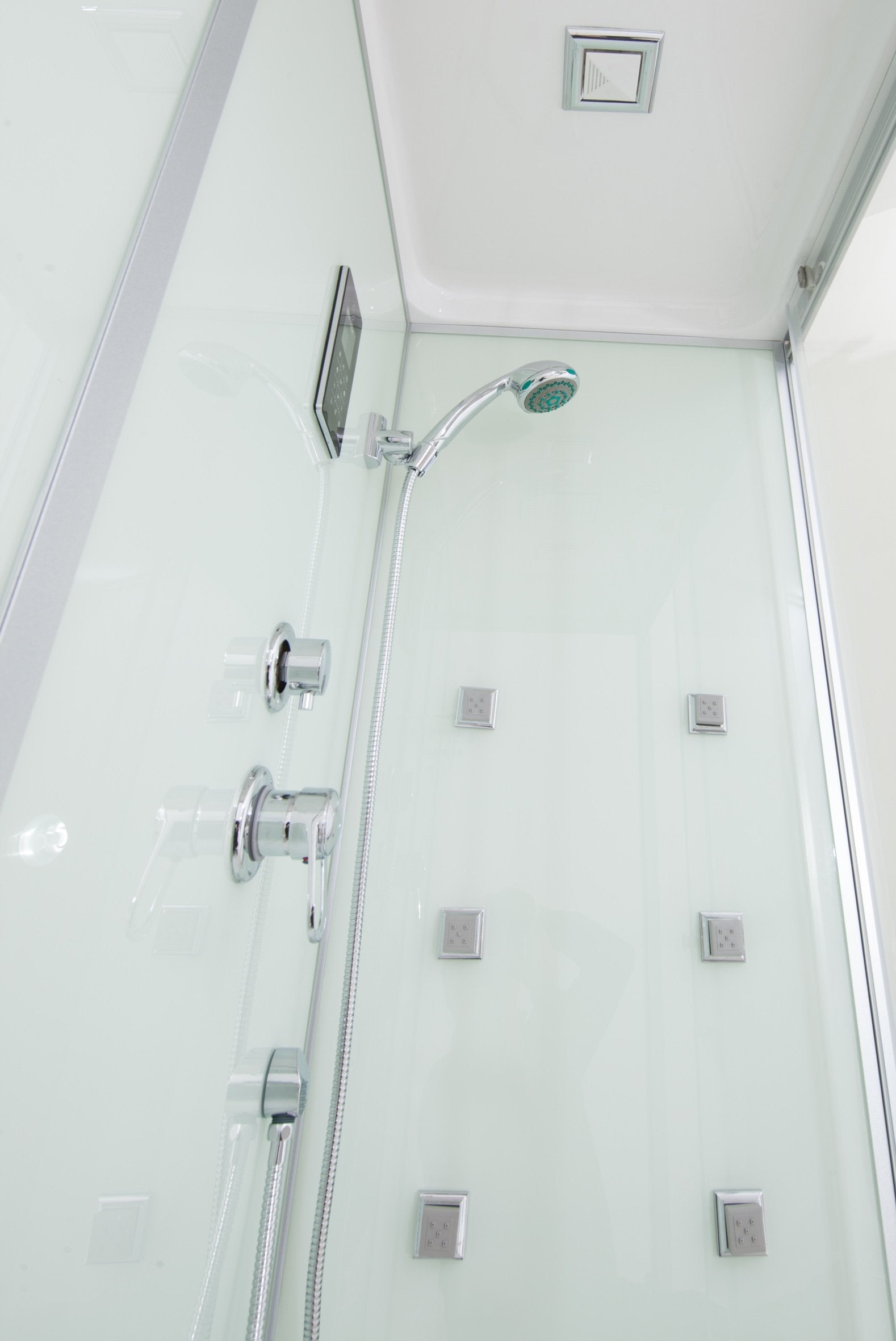 Box Doccia White Air 70x130 Sinistro Idromassaggio Multifunzione