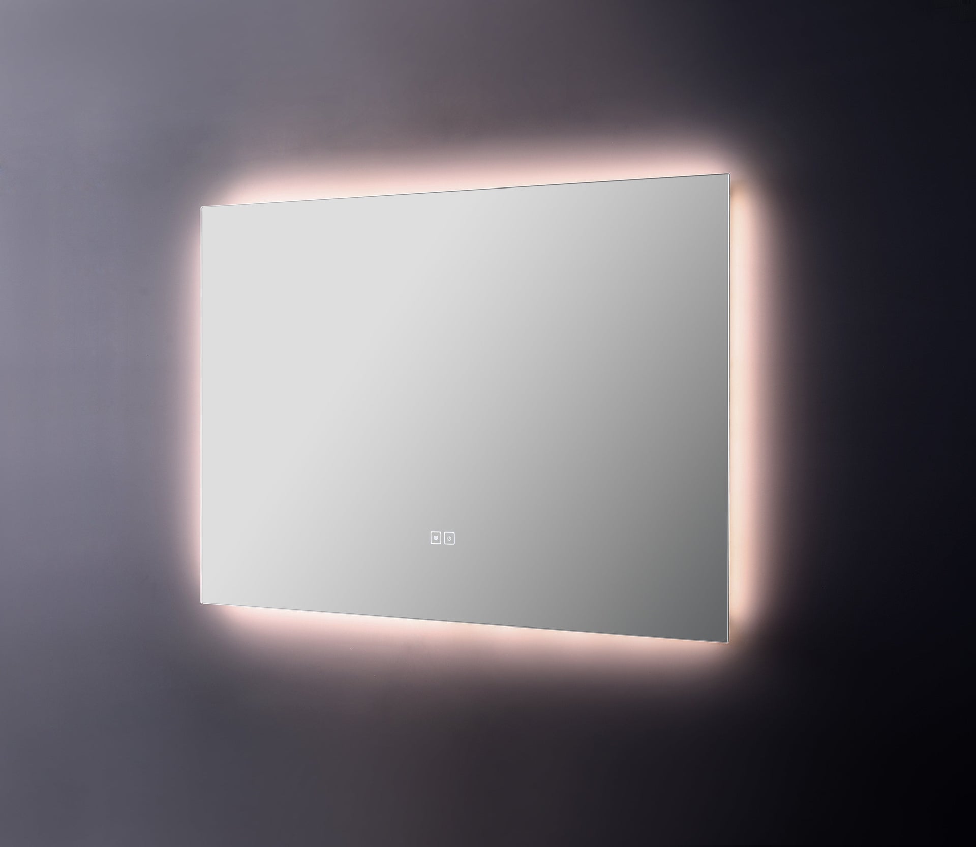 Specchio a LED Arredo Bagno New York 100x70cm Anti-Appannamento