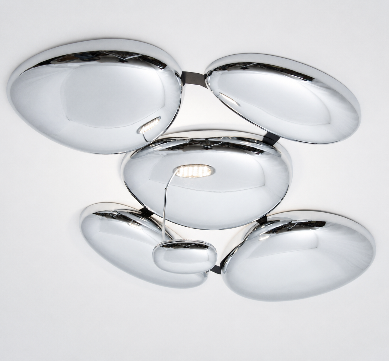 Lampadario a Led Prua Design 5B per Salotto Moderno